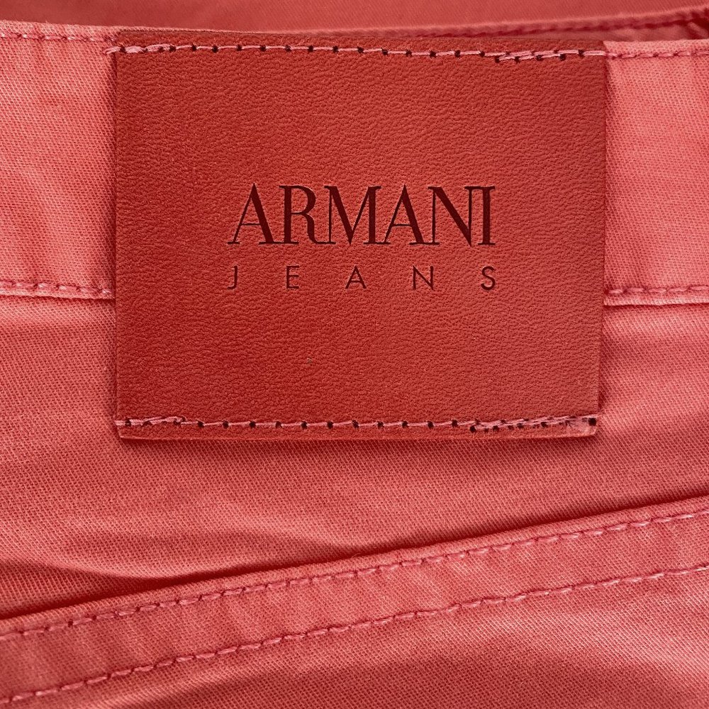 Armani Jeans Women's Coral Straight Leg Stretch